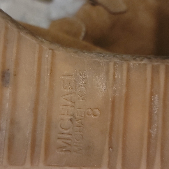 Michael Kors Leather Suede Boots Size 8 - Picture 6 of 6